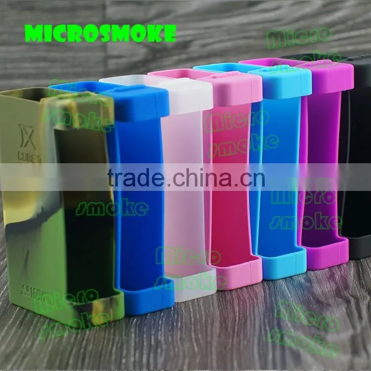 Microsmoke bluetooth smoke xcube 2 silicone case/skin/sleeve/decal/enclosure/cover/wraps