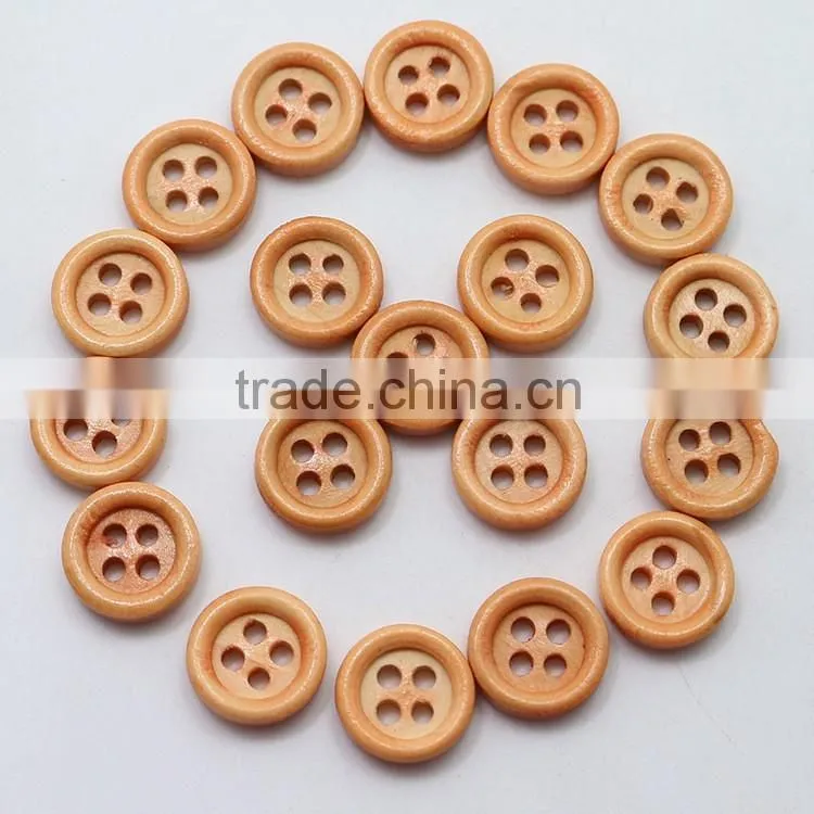 Sedex Audited Factory 2 Pillar Wooden 2 Holes Button