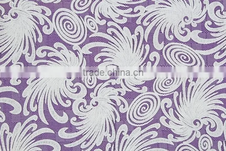 wholesale cheap polyester guipure lace fabric with high quality for underwear
