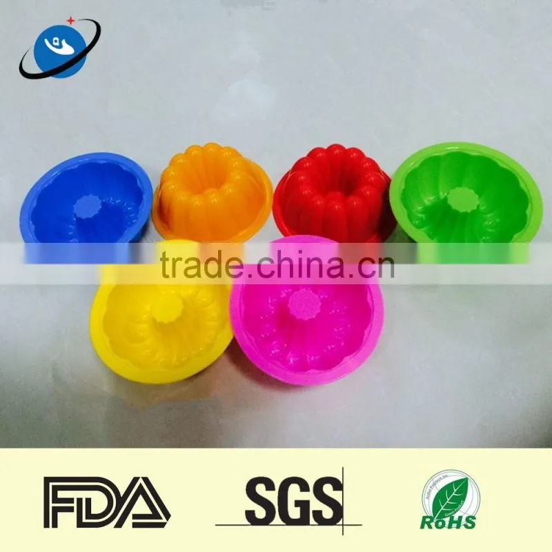 Custom design cake silicone mold for decorating