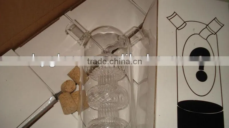 glass oil and vinegar cruet