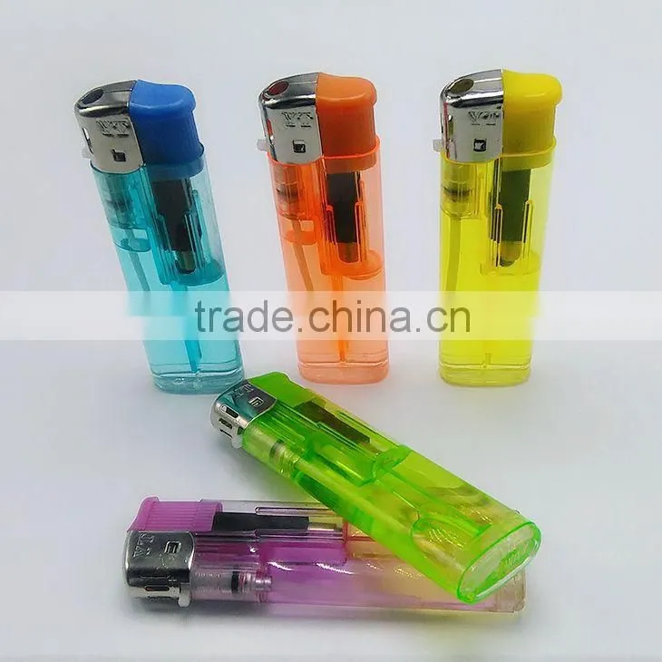 2016 popular colorful electronic disposable lighter
