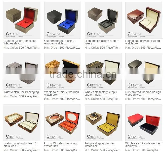 Plastic & leather pen box CY-MR9 packiing
