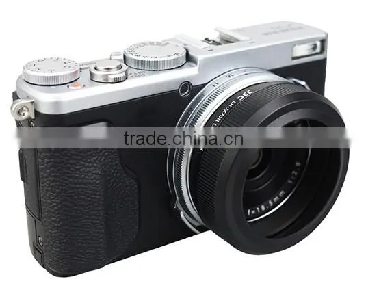 Aluminium Lens Hood JJC LH-JX70II 49mm Lens Hood BlackFor Fujifilm
