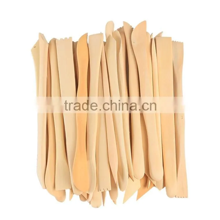 High Quality Wooden Clay Tools With Double Sided Crafting Sculpting Modelling Pottery Tools