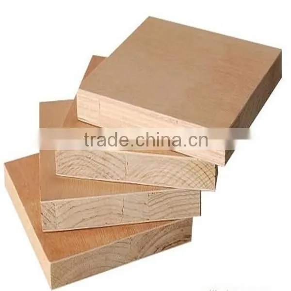Natural Wood Veneers Faced Blockboard