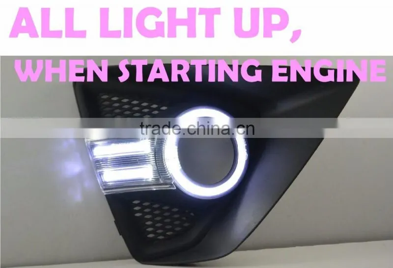Body Kit Refit FOR FFORD FFOCUS 5D LED CAR DRL Daytime Running LIGHT
