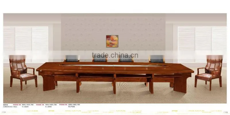 huge wood the price of a large conference table factory sell directly YCMD11