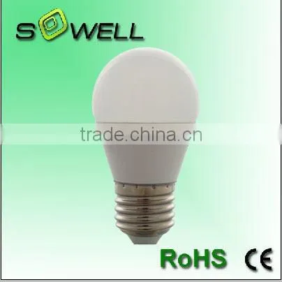 7W E27 2835SMD Plastic+Aluminum indoor CE/RoHS A60 LED lighting bulbs