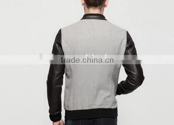 Fashionable stylish warm korea winter men coat model