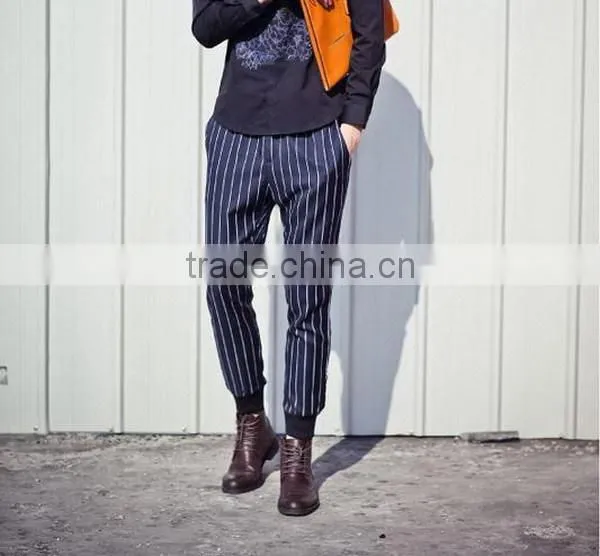 Customized most popular casual trousers with string