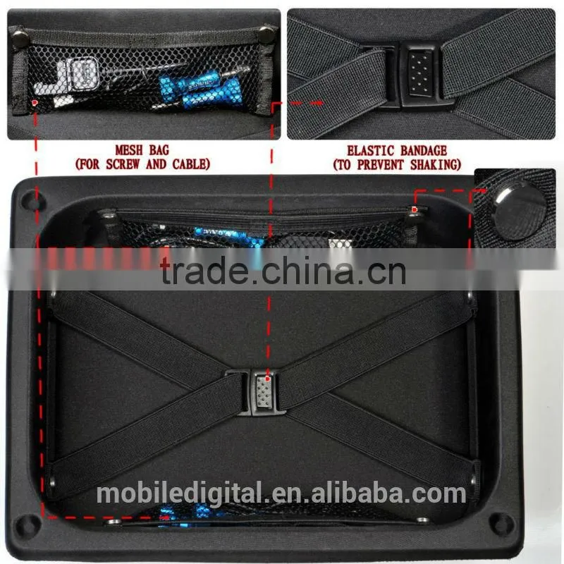 Waterproof shockproof protective travelling case for gopro accessories hero 1 2 3 3+