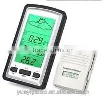 Best selling wireless weather station digital indoor/outdoor Thermometer Hygrometer alarm clock