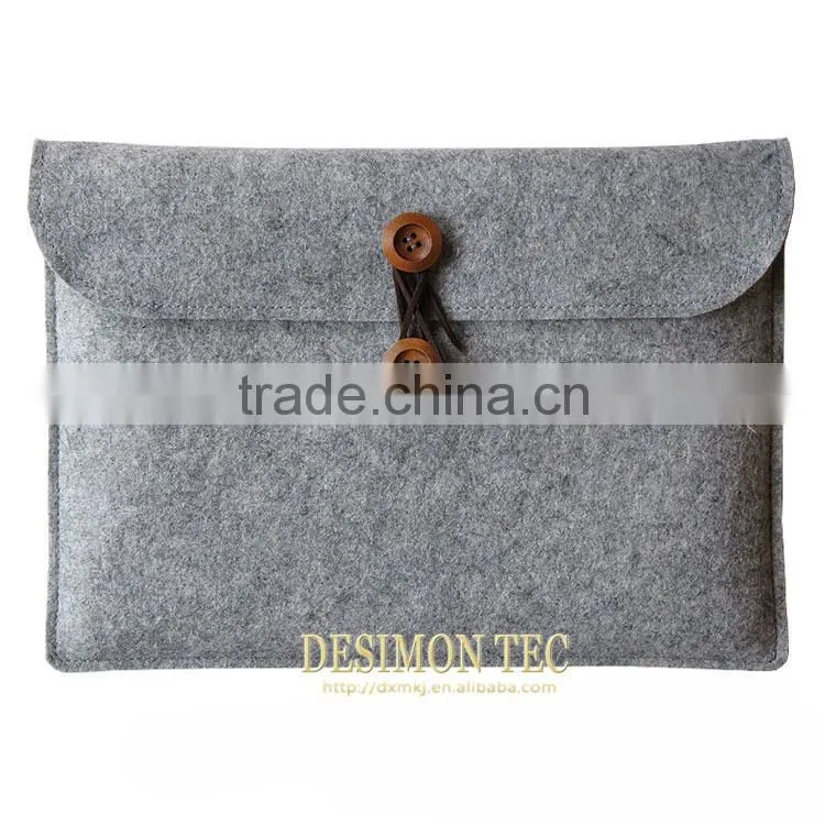high quality universal envelope hair felt tablet pc bag custom shenzhen