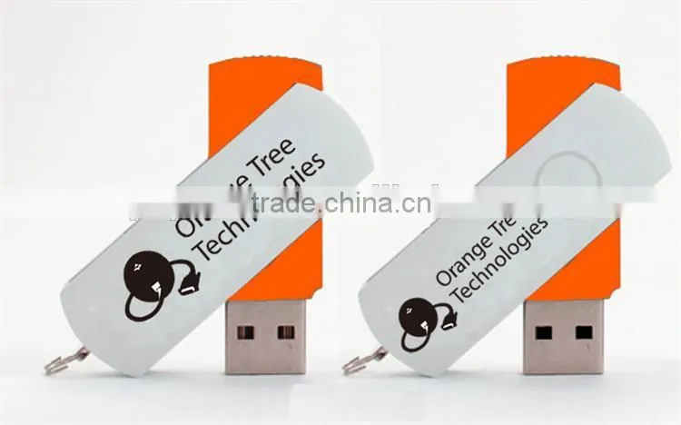 4G/8G/16G/32G swivel USB Flash Disk Rotary Pen Drive