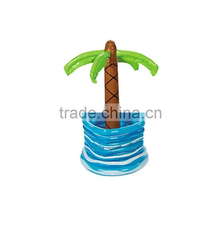 pvc plastic floating ice bucket/ inflatable ice bucket/inflatable beer cooler