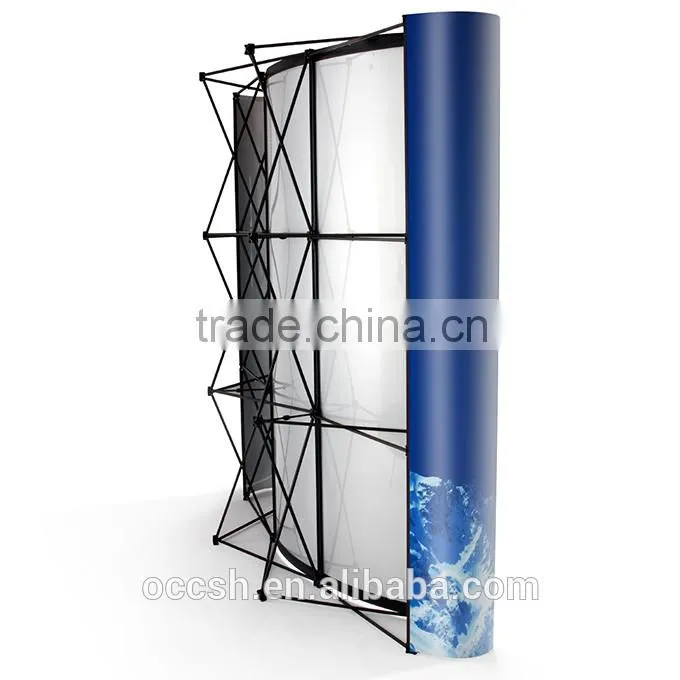 Metal Pop Up Stand Exhibition Booth Trade Show Display Backdrop Banner