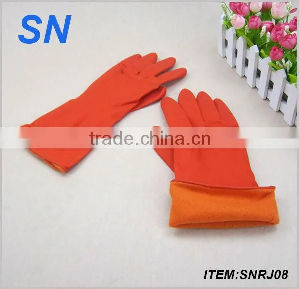 high qualit cheap household wholesale yellow housewife latex gloves