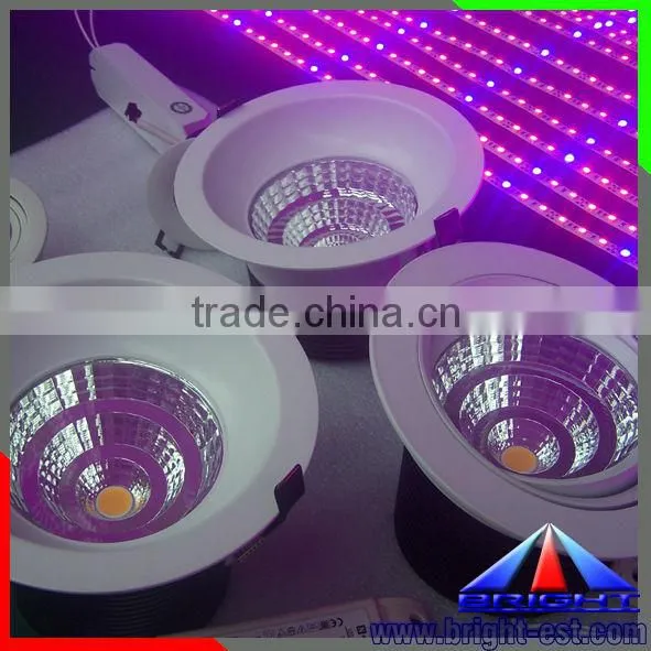 Warm white COB 15W LED Downlights