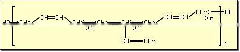 Blend Polyol Hydroxyl terminated Polybutadiene htpb