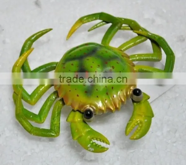 4 inch Plastic Crab City Name Personalized Fridge Magnet