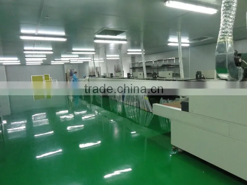 Silk screen printing light guide panel plate