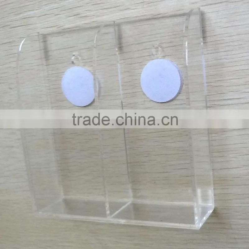 hot sale transparent remote control receive storage box holder