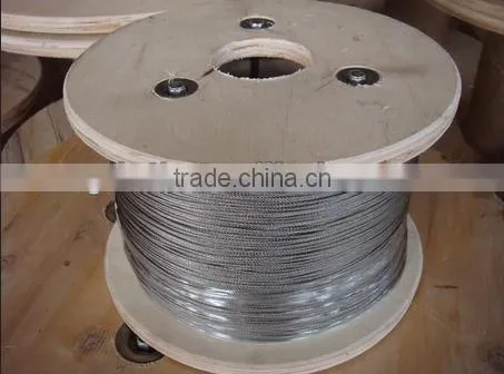 Top Quality 8X19s+Iwr Stainless Steel Cable/Wire Rope