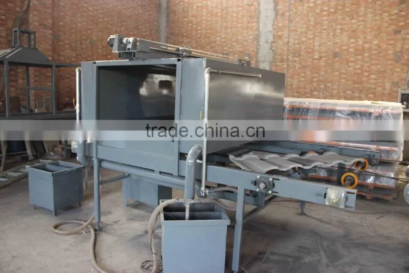 Trade assurance waviness stone coated tile machine sale,waterproof corrugated roof tile machine