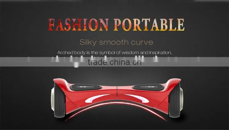 HX 6.5 inch and 8 inch electric self balance board scooter two wheel
