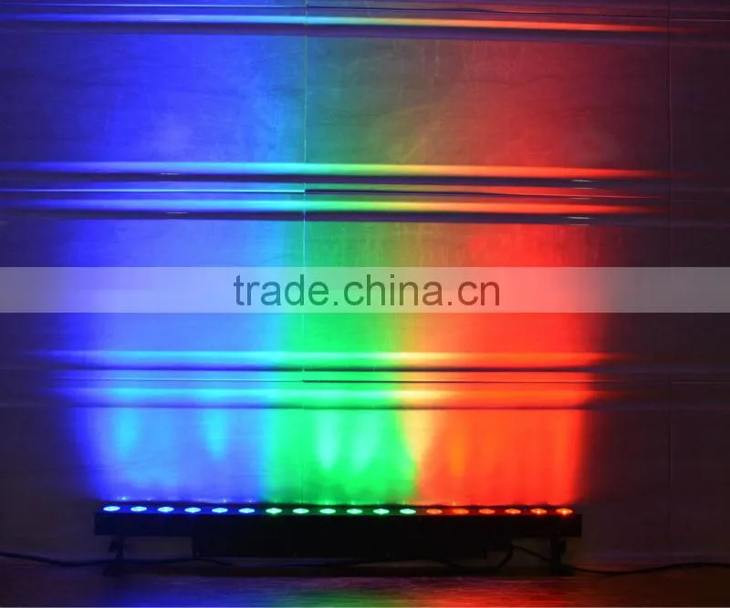 New lighting products on China market 18x10w led strip light