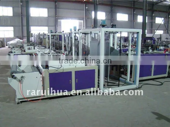 Double Layer Rolling Plastic Trash Bag Making Machines