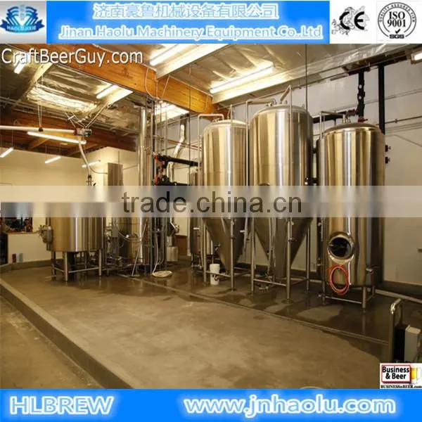 500L beer equipment, beer brewery equipment, beer tanks, boling kettle, whirlpool tank, fermentation tank
