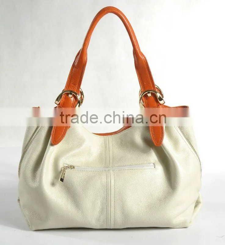 New arrival! Large buckle tote bags 2012 summer spring ladies leather handbags