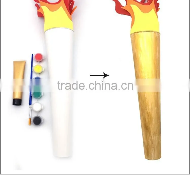 Olympic Game DIY Torch Preschool 2016 Educational Toy