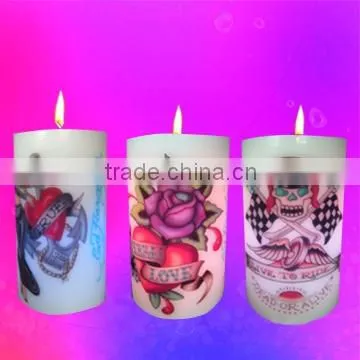 LED lights candle printing machine price/ mug/golfball printer