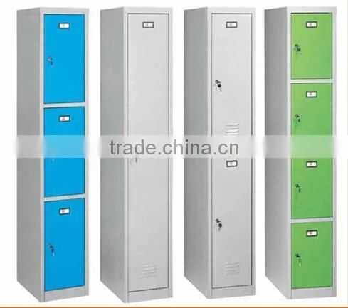 Bedroom furniture steel locker suppliers 4 door steel wardrobes