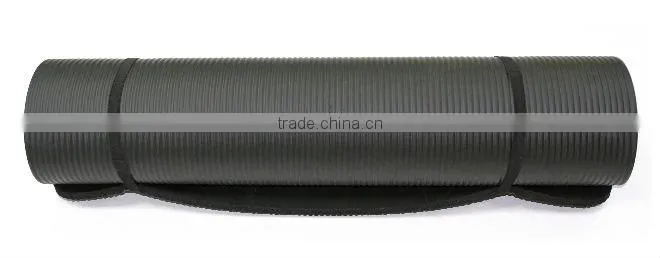 NBR rubber foam roll yoga mat