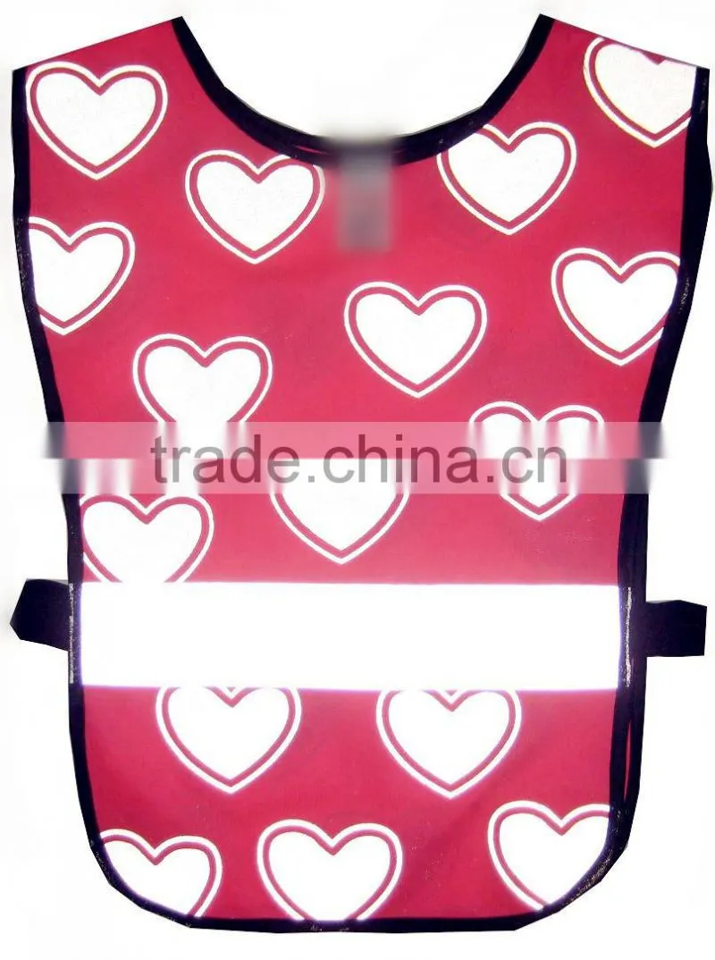 100% Polyester Wholesale School Reflective Child Safety Vest
