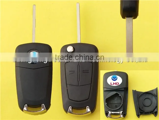 Replacement 3 Buttons With Logo Uncut Right Groove Blade Remote Blank Fob Key Case Shell For Mitsubishi Car Key
