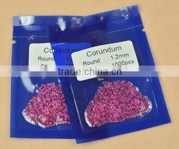 wholesale brilliant cut 5# synthetic corundum or natural corundum price