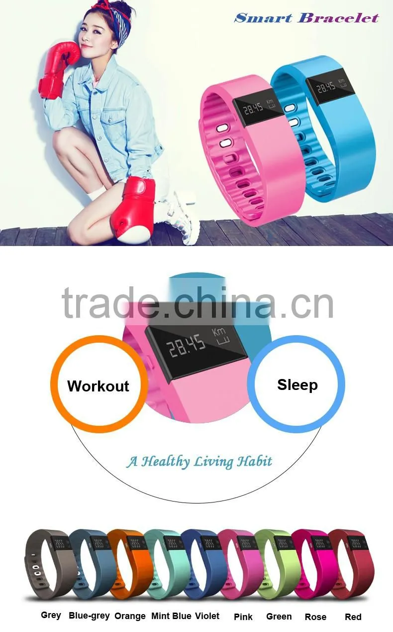 tw64 smart bracelet KQ-H03 with remote camera function