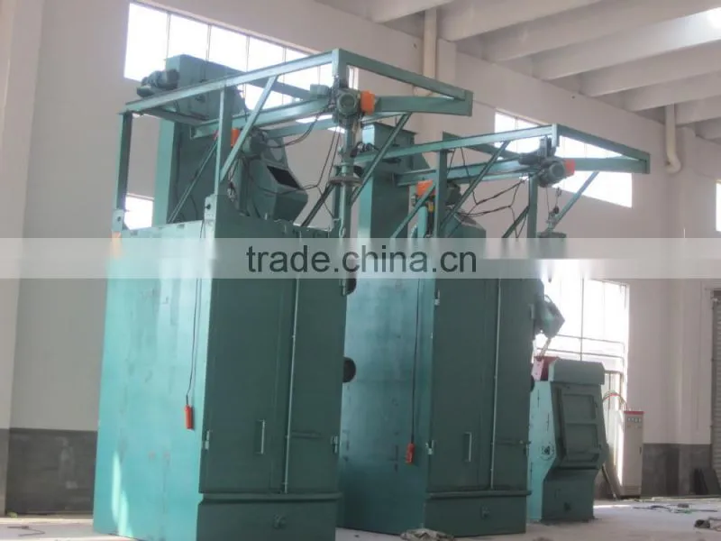 ISO certification Q37 series hook type blasting machine /abrator/sandblast equipment