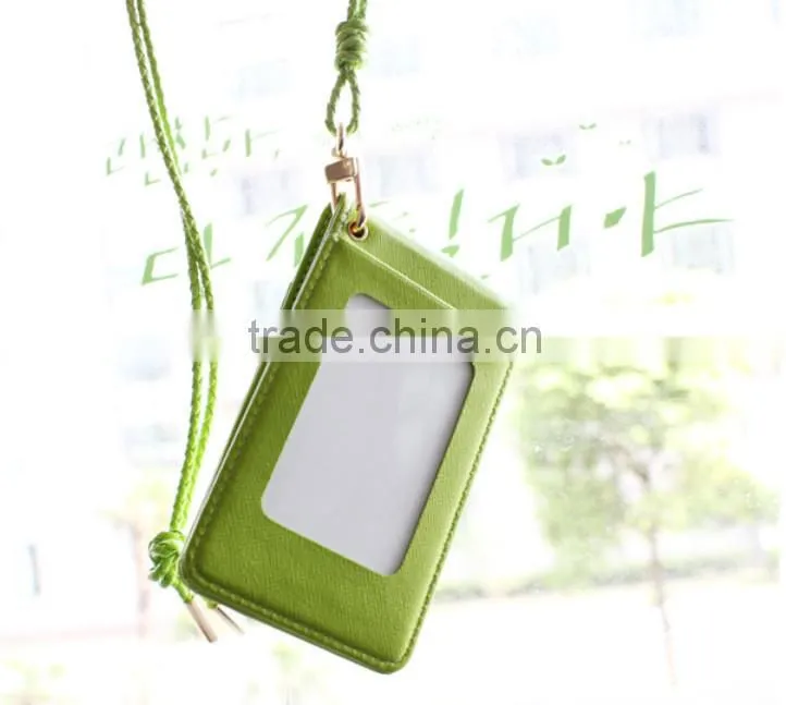 Bifold leather ladies credit card wallet womens credit card holder