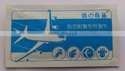 Very Popular Disposable Single Piece Airline Towel,Airline Wet Wipe With Factory Price