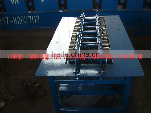 Double edge steel edging machine