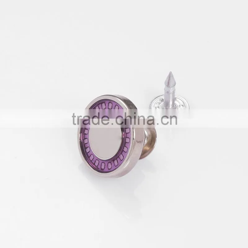 High quality fashion custom printed sewing buttons clothes snap buttons
