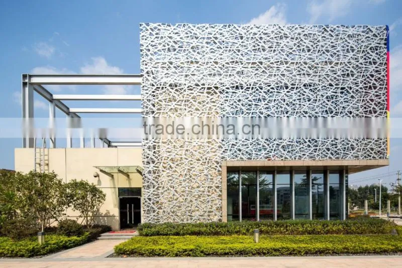 Long service life 2.0mm carved wall panels used for balcony decoration