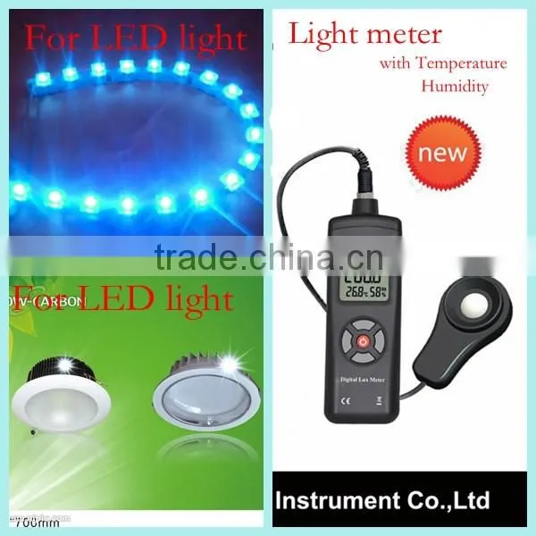 High quality temperature humidity 0~200,000 lux meter LED TL-601