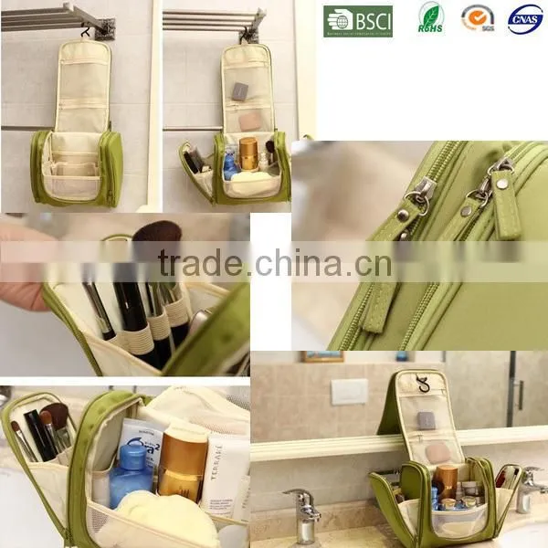2015 high quality waterproof Travel Kit Organizer Bathroom Storage Cosmetic Bag Toiletry Bag